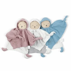 Kaloo - Petits Pas - Doudou Ours Coton Bio Gris 25 Cm -Jouets En Peluche Boutique 19window