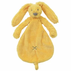 Happy Horse - Richie Le Lapin - Doudou Plat Jaune 25 Cm -Jouets En Peluche Boutique 2 10