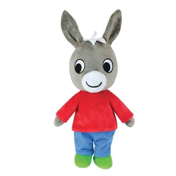 Done By Deer Elphee L'éléphant Doudou Plat Attache-sucette Bleu 25 Cm 5 Done By Deer Elphee L'éléphant Doudou Plat Attache-sucette Bleu 25 Cm – Image 3