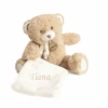 Baby'Nat - Pap'ours Peluche Avec Doudou Ours Miel Beige 25 Cm -Jouets En Peluche Boutique 3 2
