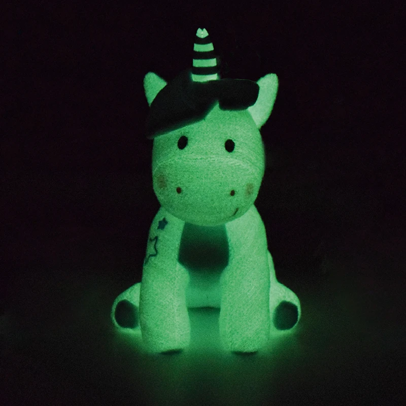 Jemini - Luminou - Peluche Luminescente Licorne 25 Cm 5 Jemini - Luminou - Peluche Luminescente Licorne 25 Cm – Image 3