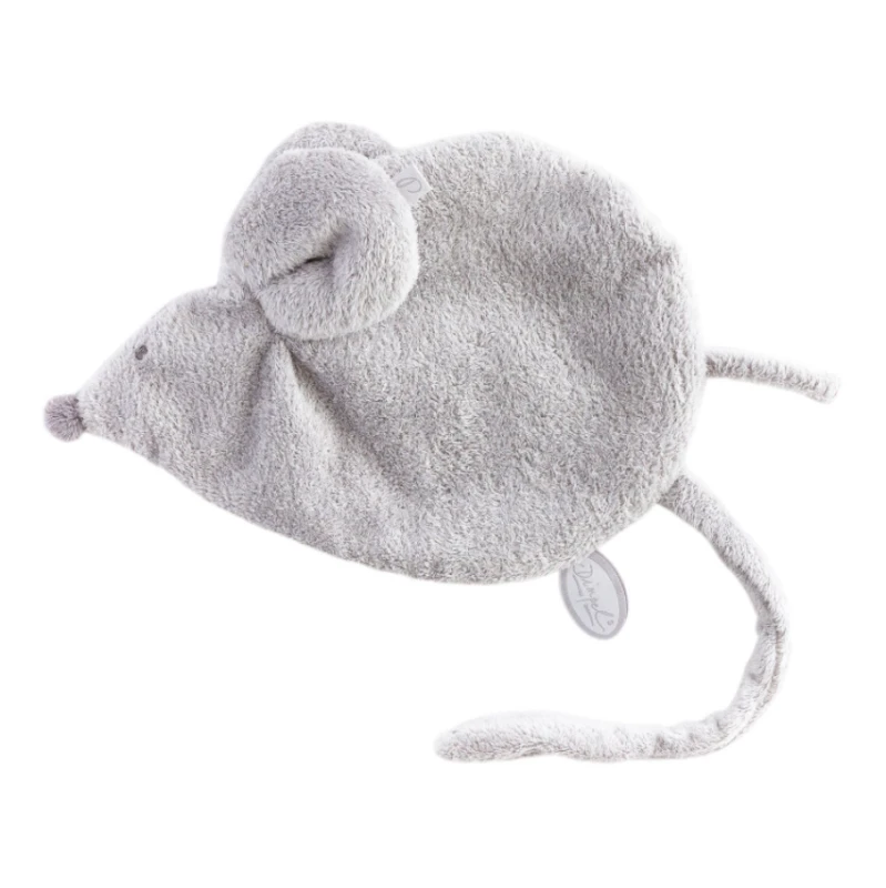Dimpel - Maude La Souris - Doudou Attache-sucette Gris 25 Cm 4 Dimpel - Maude La Souris - Doudou Attache-sucette Gris 25 Cm â Image 2