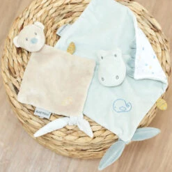 Nattou - Roméo Jules Sally - Doudou Crocodile Vert 25 Cm -Jouets En Peluche Boutique 54146739501073