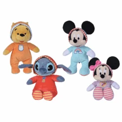 Disney Stitch Peluche Pyjama Rouge 25 Cm -Jouets En Peluche Boutique 5870285npb