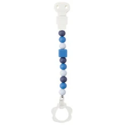 Nattou Attache-sucette Silicone Bleu Foncé