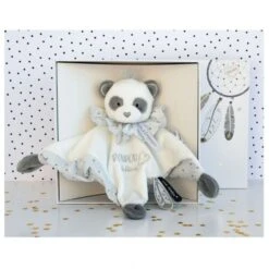 Doudou Et Compagnie - Attrape-rêve Doudou Panda Gris Blanc étoile -Jouets En Peluche Boutique attrapereve20panda20gris20blanc20etoile 2