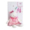 Doudou Et Compagnie - Attrape-rêve Peluche Chat Rose Blanc 20 Cm -Jouets En Peluche Boutique attrapereve20peluche20chat20rose20blanc202020cm