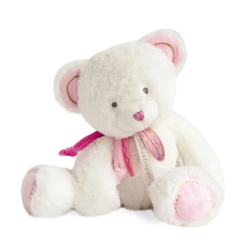 Doudou Et Compagnie - Attrape-rêve Peluche Ours Rose 30 Cm 3 Doudou Et Compagnie - Attrape-rêve Peluche Ours Rose 30 Cm