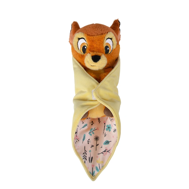 Disney Bambi Le Faon Peluche Couverture Jaune 25 Cm 4 Disney Bambi Le Faon Peluche Couverture Jaune 25 Cm – Image 2