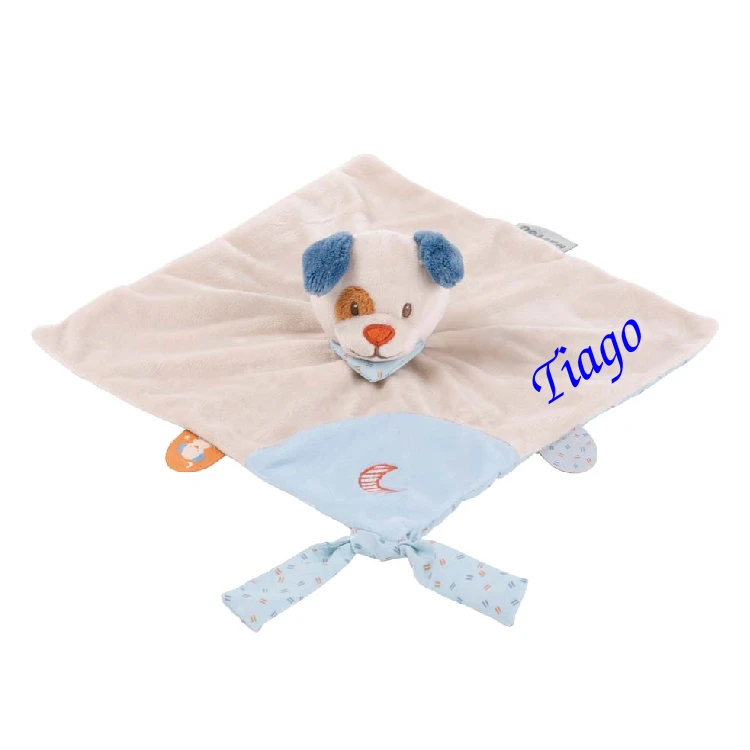 Nattou - Bob & Jim - Doudou Plat Chien Beige 25 Cm 3 Nattou - Bob & Jim - Doudou Plat Chien Beige 25 Cm