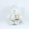 Mots D'enfants Boîte à Musique Ours Blanc Gris étoile -Jouets En Peluche Boutique boite20a20musique20ours20blanc20gris20etoile
