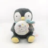 Mots D'enfants Boîte à Musique Pingouin Gris Nuage 20 Cm -Jouets En Peluche Boutique boite20a20musique20pingouin20gris20nuage202020cm