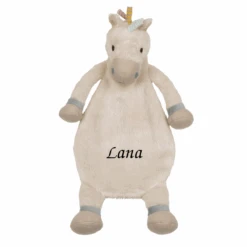 Happy Horse - Bright Le Cheval - Doudou Plat Beige 28 Cm