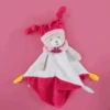 Baby'Nat - Brioche L'ours - Doudou Blanc Rose 24 Cm -Jouets En Peluche Boutique brioche20lours2020blanc20rose202420cm