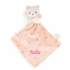 Kaloo - Carré Douceur - Doudou Ours Rose Feuilles D'amour 17 Cm -Jouets En Peluche Boutique carre20douceur2020ours20rose20feuilles20damour201720cm