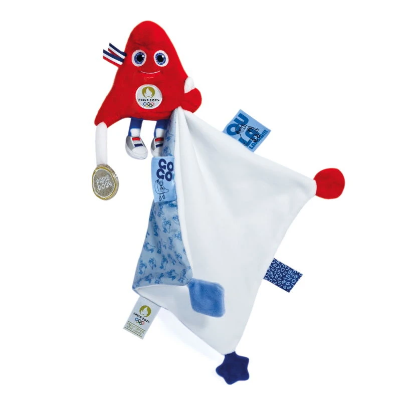 Doudou Et Compagnie - Doudou De Champion Mascotte JO Paris 2024 - 12 Cm 3 Doudou Et Compagnie - Doudou De Champion Mascotte JO Paris 2024 - 12 Cm