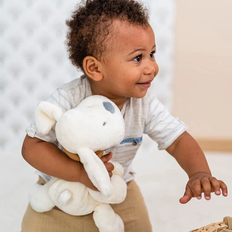 Nattou - Charlie Le Chien - Peluche Jaune Vanille 30 Cm 6 Nattou - Charlie Le Chien - Peluche Jaune Vanille 30 Cm – Image 4