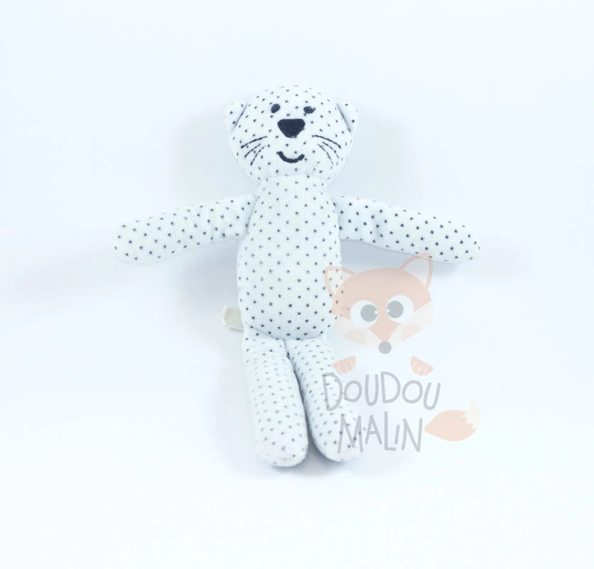 Bout'chou Doudou Chat Bleu étoile 3 Bout'chou Doudou Chat Bleu étoile