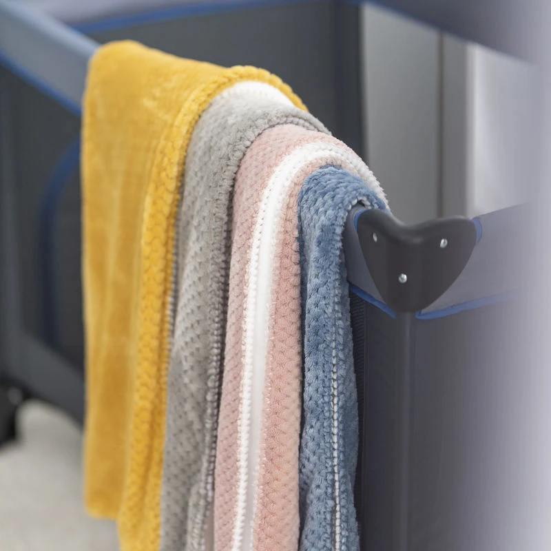 Nattou - Couverture Plaid Bébé 100 X 75 Cm Jaune Blanc 4 Nattou - Couverture Plaid Bébé 100 X 75 Cm Jaune Blanc – Image 2