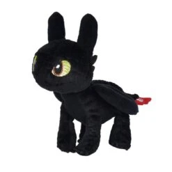 Dragons Peluche Krokmou Dragon Noir 25 Cm