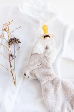 Dimpel Lulu L'alpaga Doudou Attache-sucette Beige 25 Cm -Jouets En Peluche Boutique ffksl6jw