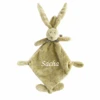 Dimpel - Flo Le Lapin - Doudou Avec Attache-sucette Vert 25 Cm -Jouets En Peluche Boutique flo20lapin2020avec20attachesucette20vert202520cm