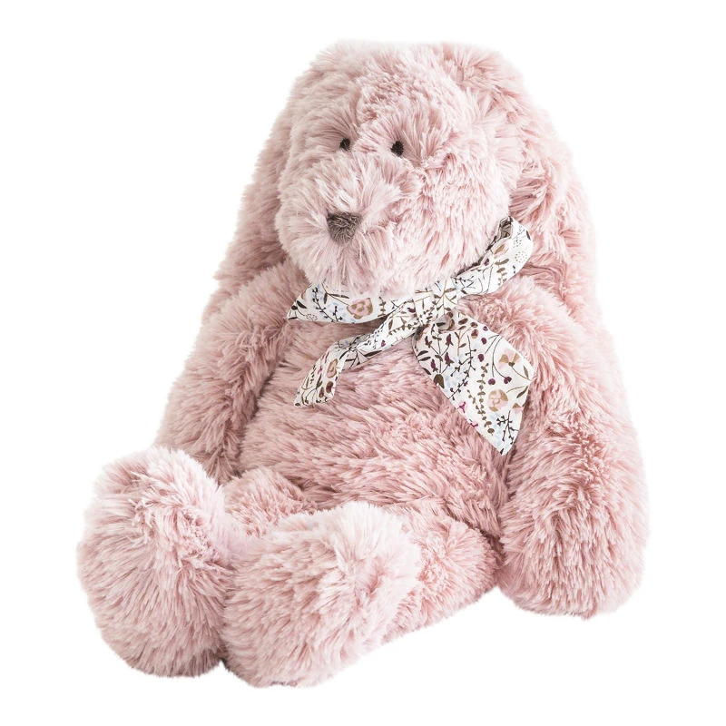 Dimpel - Flo Le Lapin - Peluche L Rose 30 Cm 3 Dimpel - Flo Le Lapin - Peluche L Rose 30 Cm