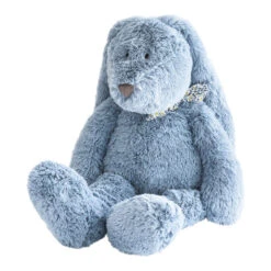 Dimpel - Flo Le Lapin - Peluche XL Bleu 50 Cm