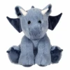 Gipsy Floppy Peluche Dragon Bleu 30 Cm