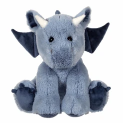Gipsy Floppy Peluche Dragon Bleu 30 Cm
