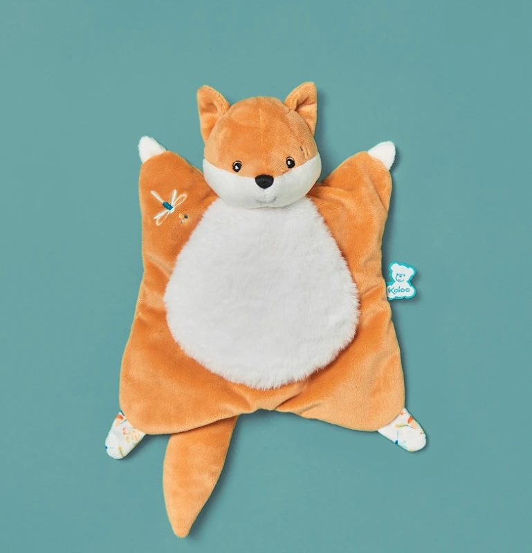 Kaloo - Fripons - Doudou Plat Léonard Le Renard Orange 20 Cm 3 Kaloo - Fripons - Doudou Plat Léonard Le Renard Orange 20 Cm