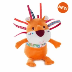 Lilliputiens Jack Le Lion Peluche Câline Doudou Orange