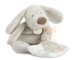 Doudou Et Compagnie J'aime Mon Doudou Peluche Chien Beige