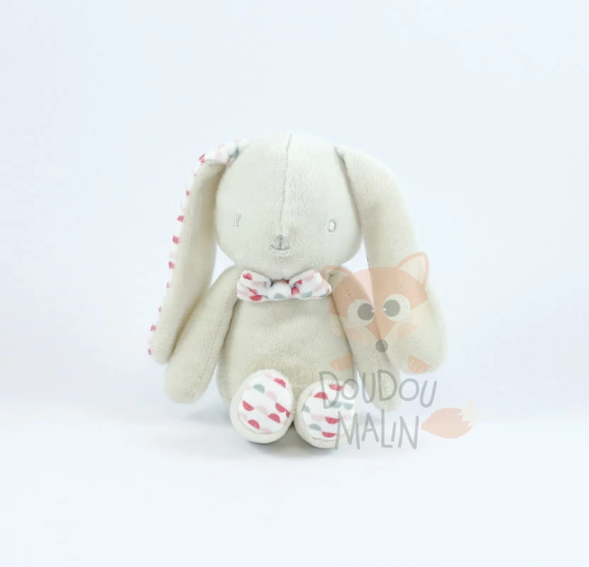 Klorane Doudou Lapin Beige Rose Vert Pois 3 Klorane Doudou Lapin Beige Rose Vert Pois