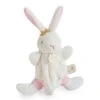 Doudou Et Compagnie - Lapin étoile Rose - Doudou Attache-sucette Blanc Rose 15 Cm -Jouets En Peluche Boutique lapin20etoile20rose2020attachesucette20blanc20rose201520cm