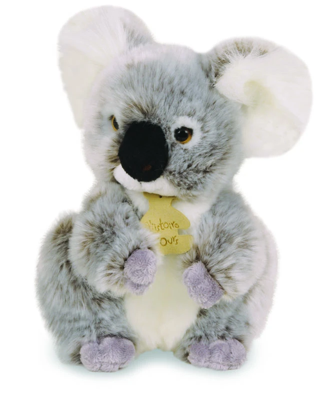 Les Authentiques Peluche Koala Gris Blanc 3 Les Authentiques Peluche Koala Gris Blanc