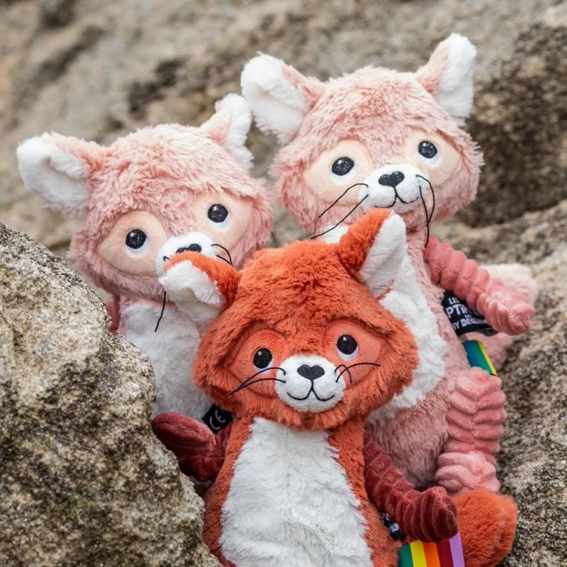 Les Déglingos - Les Ptipotos - Netoitou Le Raton Laveur Rouge - Peluche 27 Cm 6 Les Déglingos - Les Ptipotos - Netoitou Le Raton Laveur Rouge - Peluche 27 Cm – Image 4