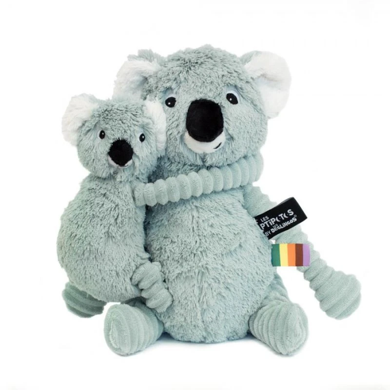 Les Déglingos - Les Ptipotos - Peluche Koala Vert - 30 Cm 3 Les Déglingos - Les Ptipotos - Peluche Koala Vert - 30 Cm