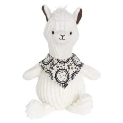 Les Déglingos Muchachos Le Lama Peluche Simply Blanc 23 Cm