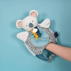 Doudou Et Compagnie - Les Petits Fûtés - Doudou Marionnette Yoca Le Koala Bleu 30 Cm -Jouets En Peluche Boutique les20petits20futes2020marionnette20yoca20koala20bleu203020cm 3
