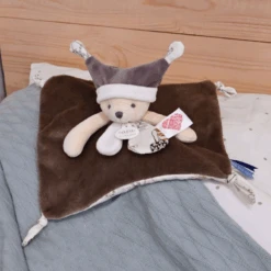 Doudou Et Compagnie - Les Petits Fûtés - Ours Doudou Marron 35 Cm