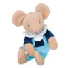 Baby'Nat - Les P'tites Souris - Arsène Salopette Bleue 24 Cm -Jouets En Peluche Boutique les20ptites20souris2020arsene20salopette20bleue202420cm