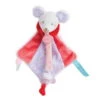 Baby'Nat - Les Super Doudous - Attache-sucette Souris Rose 20 Cm -Jouets En Peluche Boutique les20super20doudous2020attachesucette20souris20rose202020cm