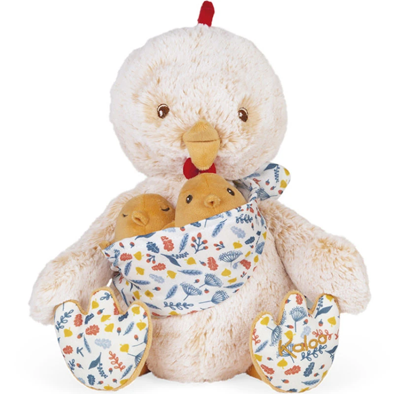 Kaloo - Linoo - Peluche Paul Le Papa Poule - 36 Cm 4 Kaloo - Linoo - Peluche Paul Le Papa Poule - 36 Cm – Image 2