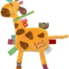 Label Label Doudou Plat étiquette Girafe Jaune -Jouets En Peluche Boutique llfr1204