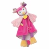 Lou La Chouette Doudou Plat Rose Violet -Jouets En Peluche Boutique lou20chouette20plat20rose20violet