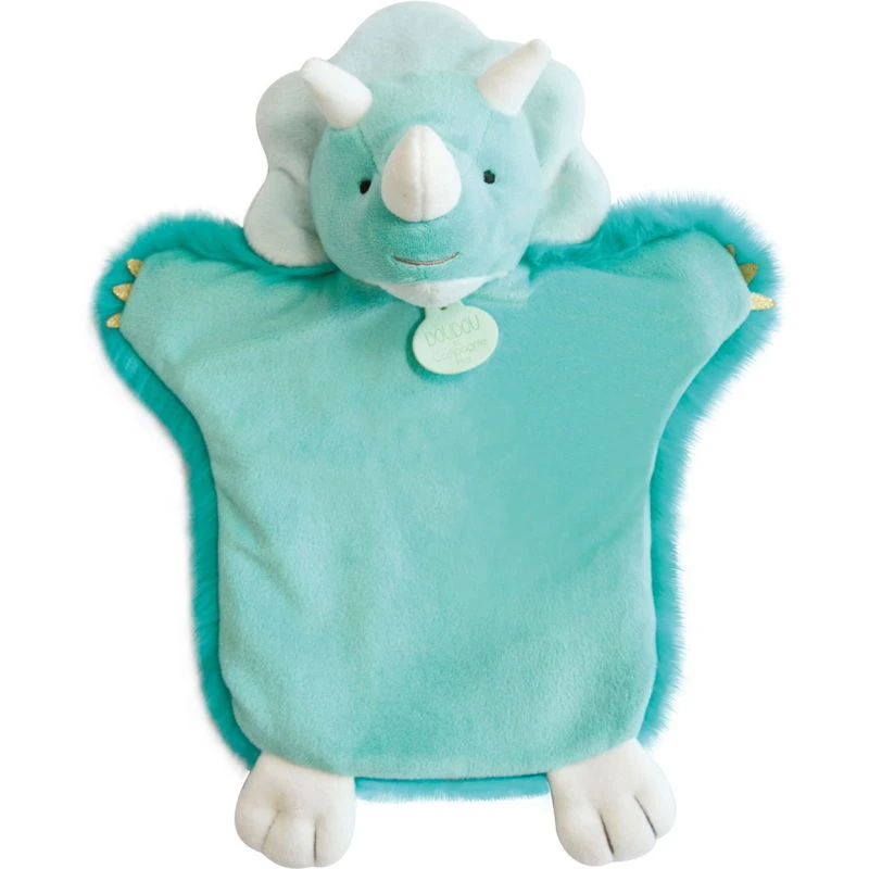 Doudou Et Compagnie - Marionnette Dinosaure Vert 25 Cm 3 Doudou Et Compagnie - Marionnette Dinosaure Vert 25 Cm