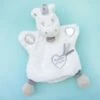 Baby'Nat - Poussière D'étoiles - Marionnette Licorne Gris Blanc 25 Cm -Jouets En Peluche Boutique marionnette20licorne20gris20blanc20argent20poussiere20detoile