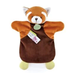 Doudou Et Compagnie - Marionnette Panda Roux Marron 25 Cm -Jouets En Peluche Boutique marionnette20panda20roux20marron202520cm 1