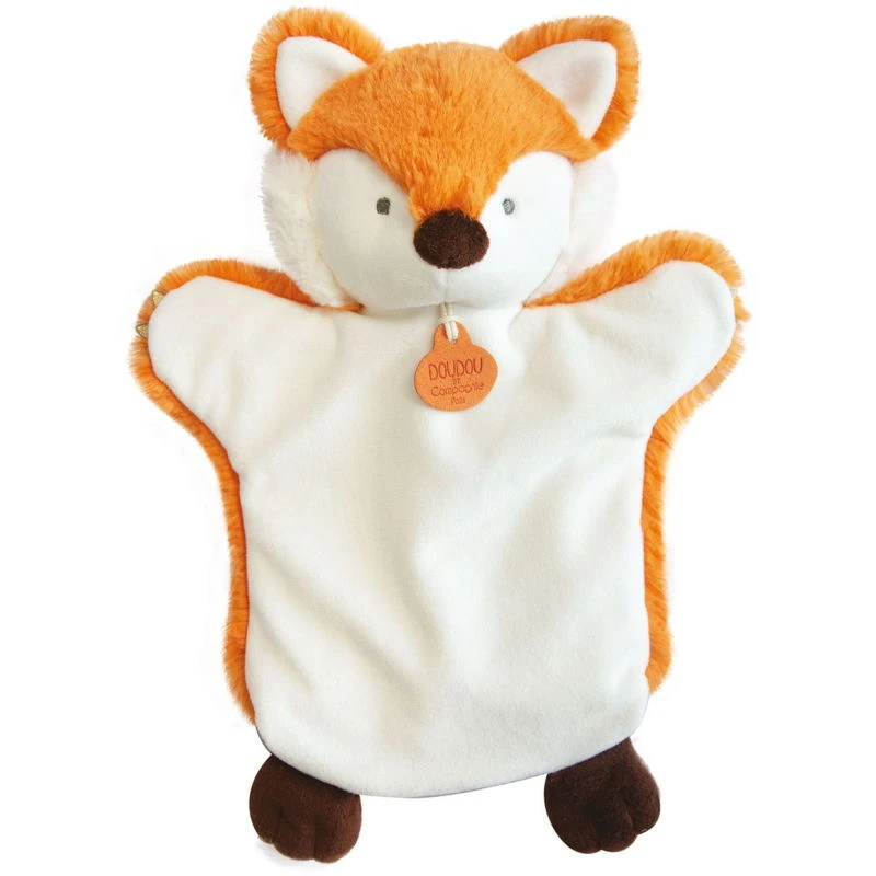 Doudou Et Compagnie - Marionnette Renard Orange 25 Cm 3 Doudou Et Compagnie - Marionnette Renard Orange 25 Cm